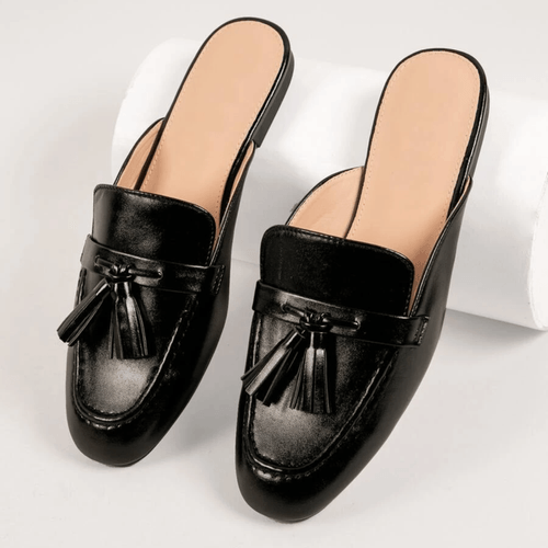 Mules con flecos Talla 7