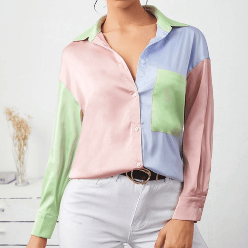 Blusa de hombros caidos oversize