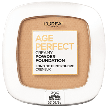 Creamy powder foundation with minerals