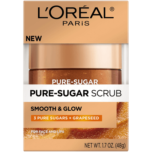L'Oreal Paris Pure Sugar Scrub - Semilla de Uva