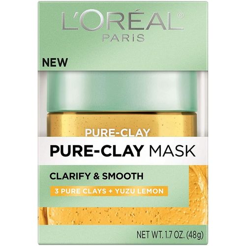 L'Oreal Paris Pure Clay Mask - Limón Yuzu