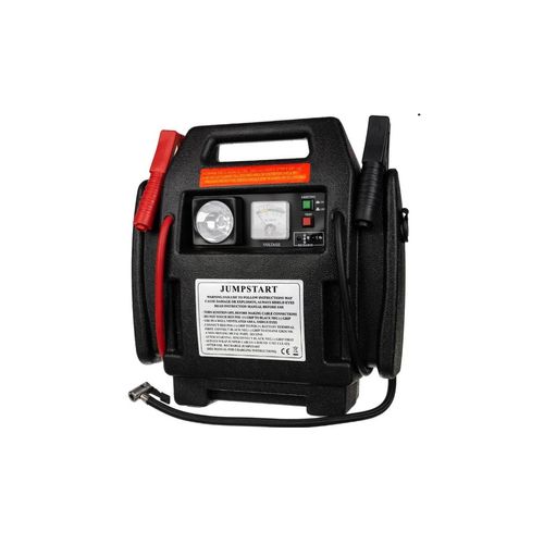 Arrancador de Emergencia 12V 7Ah con Compresor de Aire 260 PSI y Salida DC