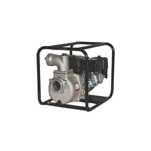 Motobomba de Gasolina de 7hp, diámetro interno de entrada y salida: 80mm (3"), elevación de la bomba: 28m, altura de succión: 7m