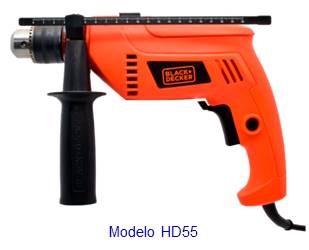 Taladro Percutor1/2"550WHD555/TAL702 Black-Decker