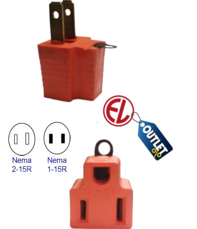 Outlet Adaptador Taladro Anaranjado 419
