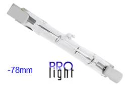 Bombillo Halógeno  200W 78mm 110V Prolight