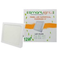 SmarthL Panel Sup Cuadrado 12W Led 3K MV