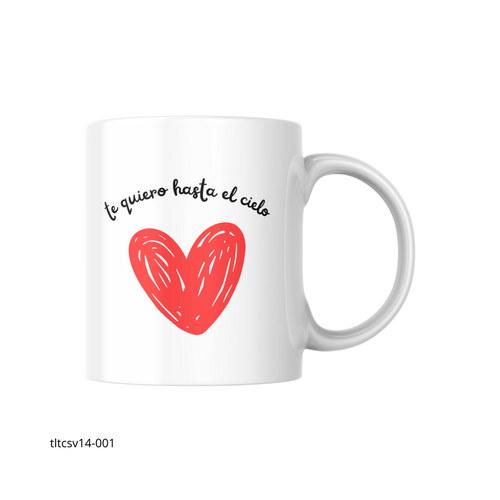 Taza de cerámica - Personalizada San Valentin