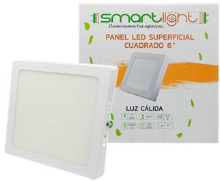 SmarthL Panel Sup Cuadrado 18WLed 3K MV