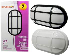 Vapol 22WLed Oval c/Rej Neg 65K MV SPLEN