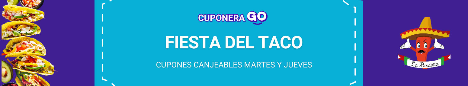 CUPON FIESTA DEL TACO